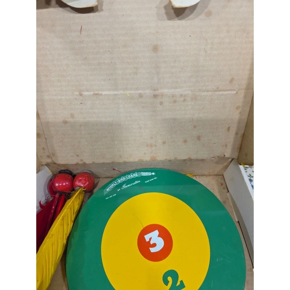 Vintage Whirly Bird Game The Original Innovation Toss Dart Game‎ 100% Safety